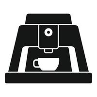 beba el icono de la máquina de café, estilo simple vector