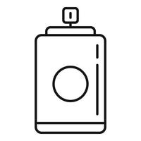 Deodorizer icon, outline style vector