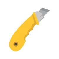 Cutter knife icon on white background. Boxcutter tool sign. Utility Cutter  symbol. flat style. 10310991 Vector Art at Vecteezy