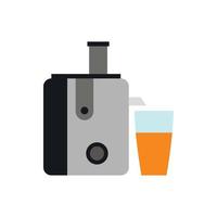 Juicer icon, flat style vector