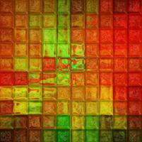 Square Tiles Vibrant Abstract Nature  Background Digital Illustration photo