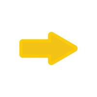 Cursor to right icon, flat style vector