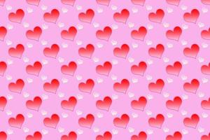 pattern with hearts and background with hearts photo