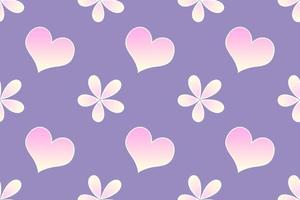 pattern with hearts and background with hearts photo