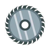 Drive for saw icon, flat style vector