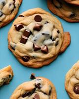 galletas con chispas de chocolate foto