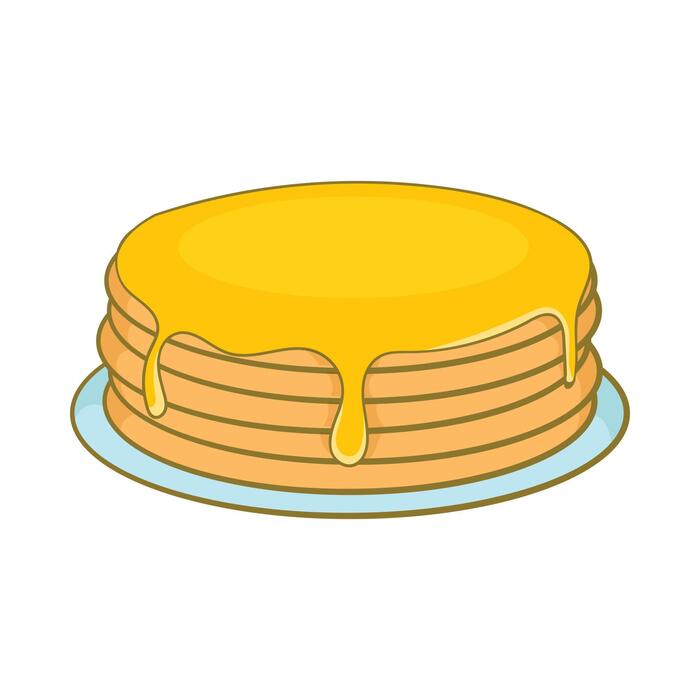 Pancake Outline Vector Art, Icons, and Graphics for Free Download