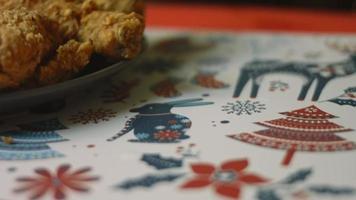 Christmas kitchen, I prepare fried chicken. Japanese christmas traditions video