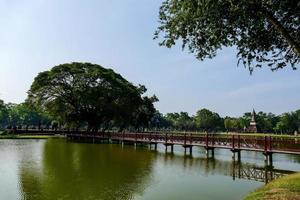 paisaje rural en el este de asia foto