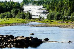 Landscape in Sweden, Europe photo