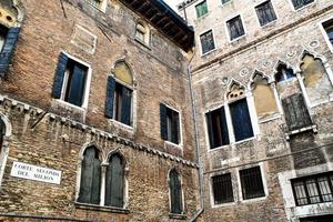 edificios de venezia, italia foto