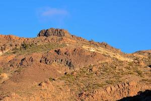 Desert landscape view photo