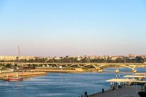 Bridge over water photo