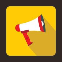 Megaphone icon in flat style vector