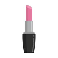 Sexy lipstick icon, flat style vector