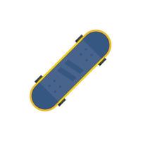 Sandpaper skateboard icon, flat style vector