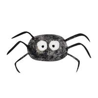 Spider funny isolated on white background. watercolor element vector