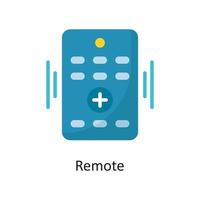 Remote  Vector Flat Icon Design illustration. Housekeeping Symbol on White background EPS 10 File