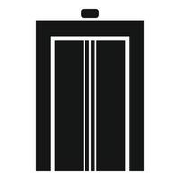 Panel elevator icon, simple style vector