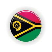 Vanuatu icon circle vector