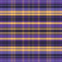 Tartan or plaid retro color pattern. vector