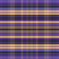 Tartan or plaid retro color pattern. vector