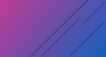 Abstract Purple and Blue Gradient Background Geometric Paper Cut Style for Brochures or Landing Pages Template vector