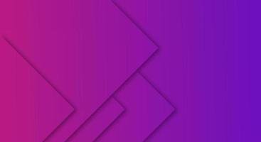 Abstract Purple and Pink Gradient Background Geometric Paper Cut Style for Brochures or Landing Pages Template vector