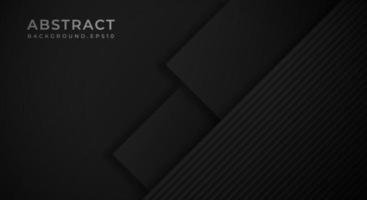 Abstract Background Textured with Dark Black Paper Layers. Usable for Decorative web layout, Poster, Banner, Corporate Brochure and Seminar Template Design vector