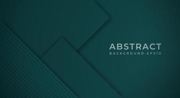 Abstract Background Textured with Dark Green Paper Layers. Usable for Decorative web layout, Poster, Banner, Corporate Brochure and Seminar Template Design vector