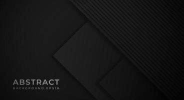 Abstract Background Textured with Dark Black Paper Layers. Usable for Decorative web layout, Poster, Banner, Corporate Brochure and Seminar Template Design vector