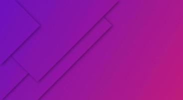 Abstract Purple and Pink Gradient Background Geometric Paper Cut Style for Brochures or Landing Pages Template vector