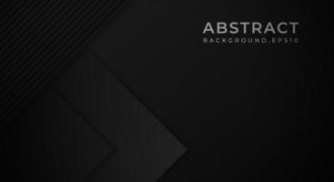 Abstract Background Textured with Dark Black Paper Layers. Usable for Decorative web layout, Poster, Banner, Corporate Brochure and Seminar Template Design vector