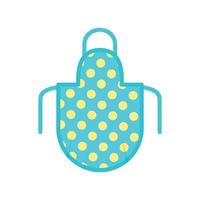 Apron icon, flat style vector