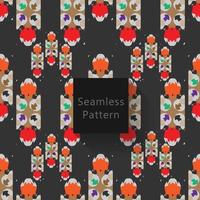 Abstract seamless pattern with geometric pattern. background, wallpaper, home textile digital vector and flower shaped pattern new