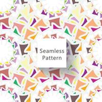 Abstract seamless pattern with geometric pattern. background, wallpaper, home textile digital vector and flower shaped pattern new. the design can be used for all purposes