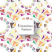 Abstract seamless pattern with geometric pattern. background, wallpaper, home textile digital vector and flower shaped pattern new. the design can be used for all purposes