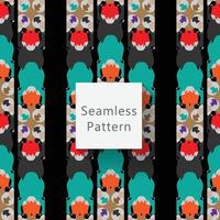 Abstract seamless pattern with geometric pattern. background, wallpaper, home textile digital vector and flower shaped pattern new