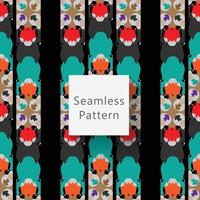 Abstract seamless pattern with geometric pattern. background, wallpaper, home textile digital vector and flower shaped pattern new