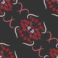 Abstract seamless pattern with geometric pattern. background, wallpaper, home textile digital vector and flower shaped pattern new