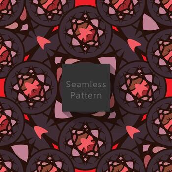 Abstract seamless pattern with geometric pattern. background, wallpaper, home textile digital vector and flower shaped pattern new