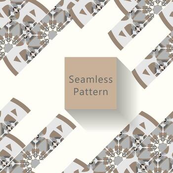 Abstract seamless pattern with geometric pattern. background, wallpaper, home textile digital vector and flower shaped pattern new