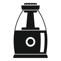 Comfort air purifier icon, simple style vector