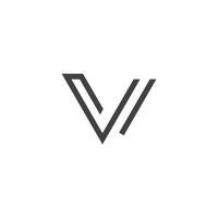 V Letter Logo vector