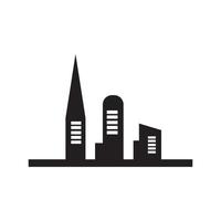 Modern City skyline . city silhouette. vector