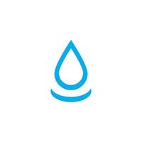 water drop Logo Template vector