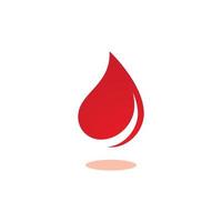 Blood ilustration logo vector