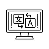 Language Vector Icon