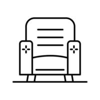 Armchair Vector Icon