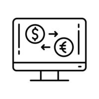 Currency Exchange Vector Icon